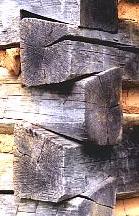 traditional log house dovetail joinery